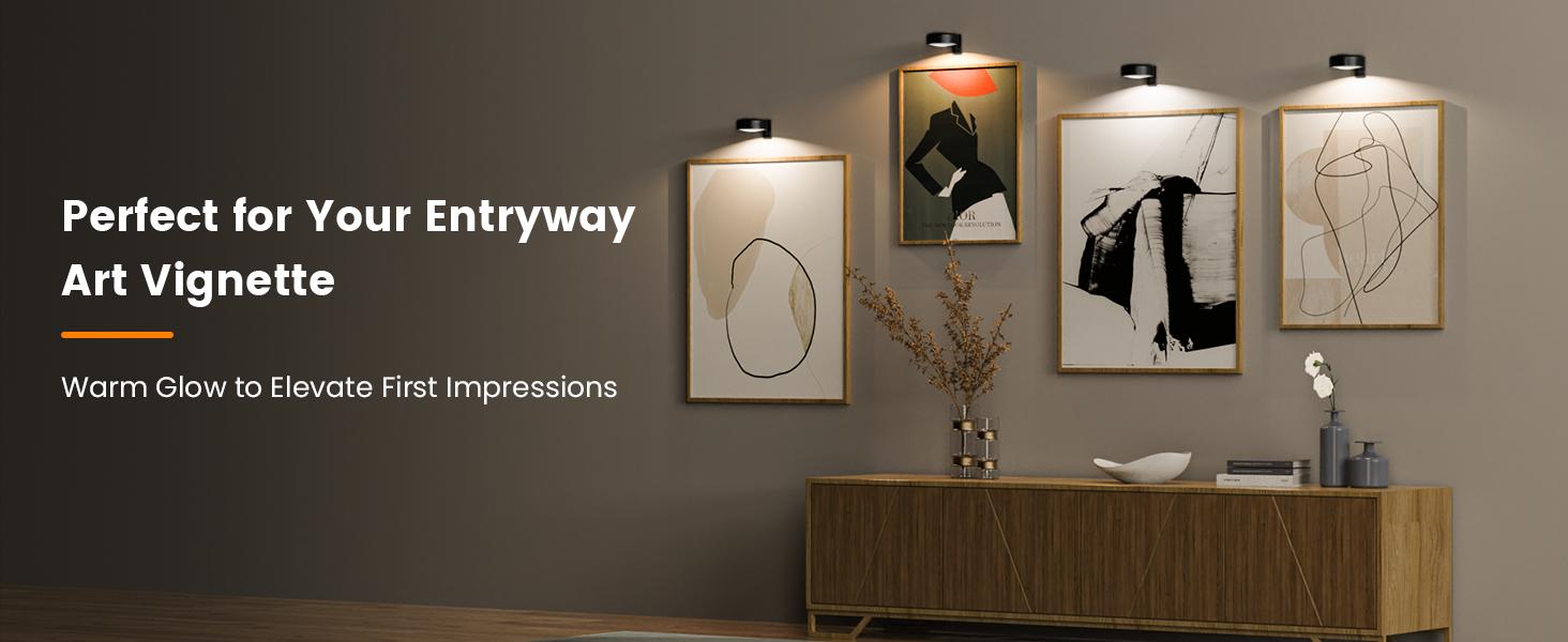 2000mAh Wireless Puck Lights (3-Pack)! Magnetic, Rechargeable with Remote. Warm & Dimmable Art Frame Lighting. 2000mAh Wireless Puck Lights (3-Pack)! Magnetic, Rechargeable with Remote. Warm & Dimmable Art Frame Lighting.