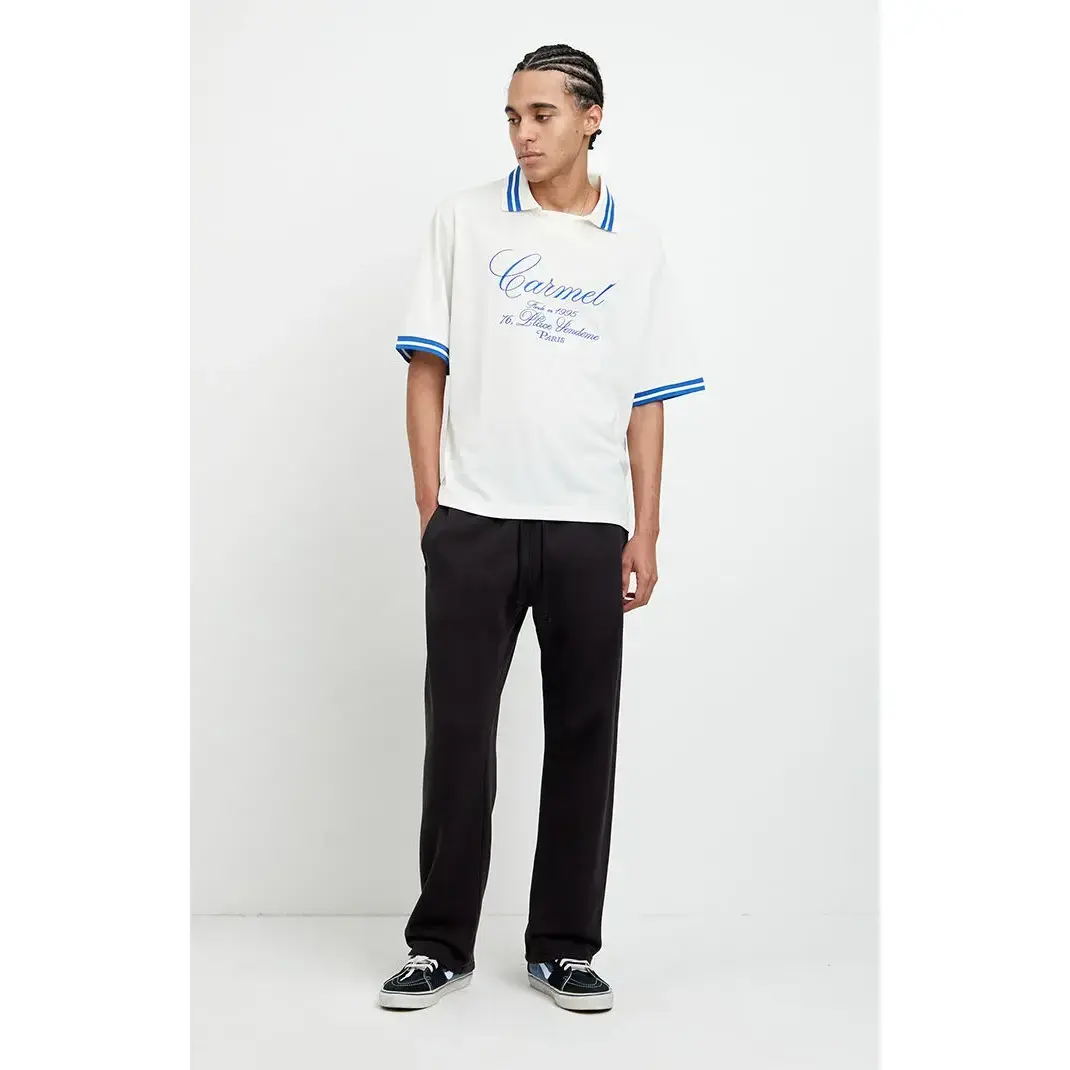 Pacsun Men's Black Johnny Fleece Straight Sweatpants
