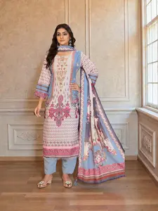 Masleen Digital Printed Traditional Salwar Kameez, Cultural Wear for Women