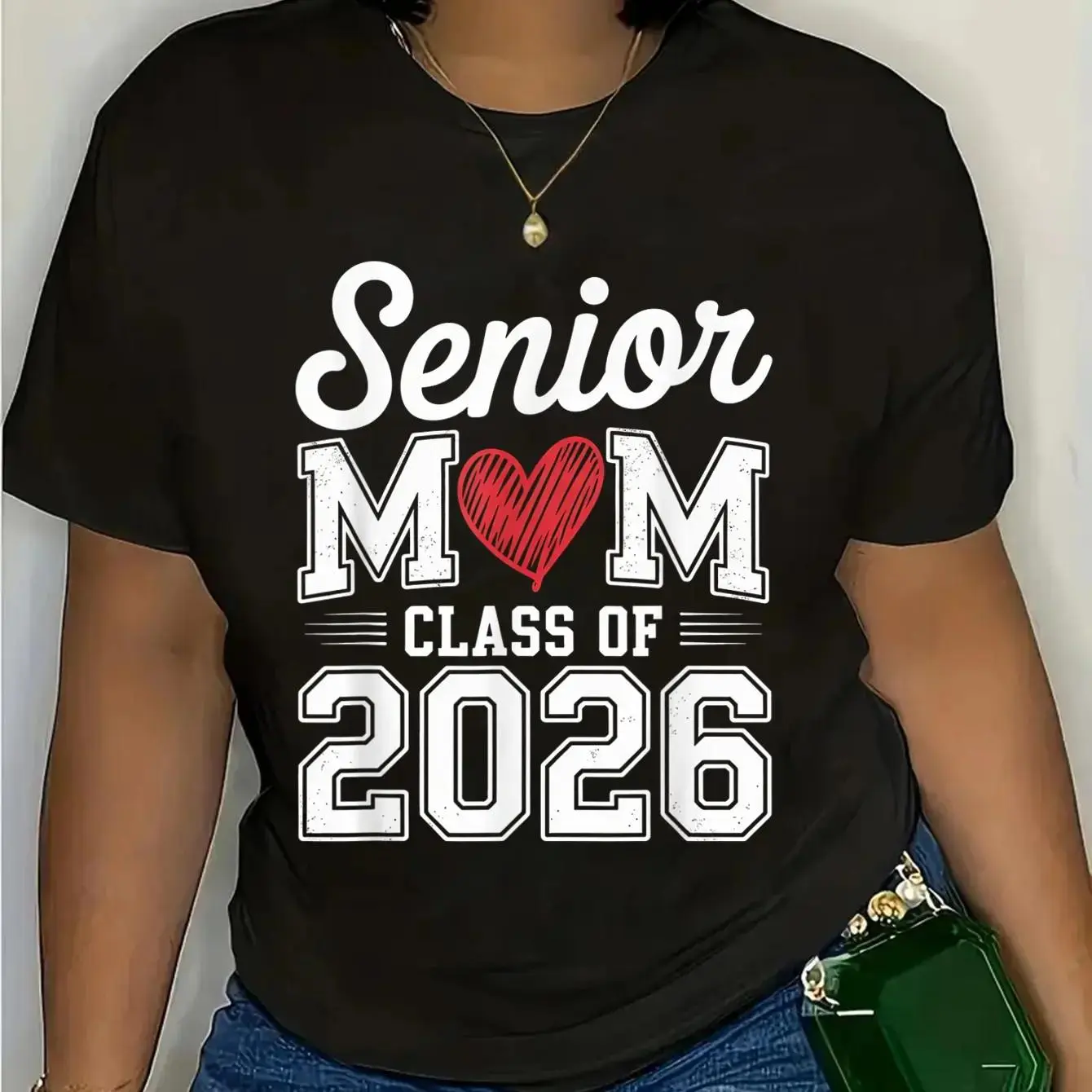 100% cotton 2026 graduation mom proud parents graduation T-shirt