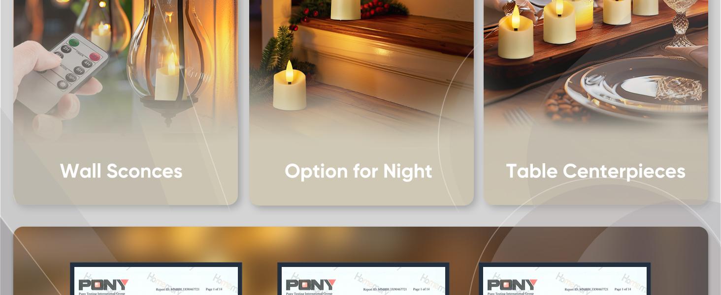 Rechargeable Flameless Candles 6 PCS LED Votive Tea Lights with Remote Control 2/4/6/8H Timer USB Charging Cable for Table Wedding Christmas Bright Soothing Lighting Modes Adjustable flameless candle light