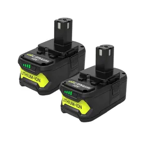 8.0Ah High-Capacity Battery for Ryobi 18V System | Extended Runtime for P108, P107, P105 Series Tools | Reliable Lithium-Ion Technology