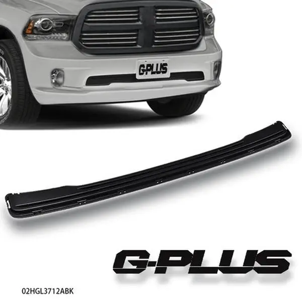 100% Brand New ABS Plastic Custom Fit Front Bumper Lower Grille Closeout Panel for 2013-2018 Dodge Ram 1500 - Protects Against Erosion, Excellent Upgrade (US Market)