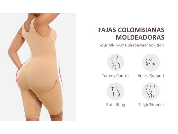 FeelinGirl Fajas Suit Colombianas Shapewear Postpartum Tummy Control Full Shapewear Post Surgery Body Shaper Compression Butt Lifter Shapewear Everyday Zippered SpringStatements FeelinGirl Fajas Suit Colombianas Shapewear Postpartum Tummy Control Full Shapewear Post Surgery Body Shaper Compression Butt Lifter Shapewear Everyday Zippered SpringStatements