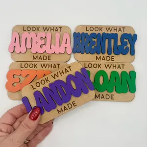 Personalized Magnet, Personalized Gift, Kids Gift, Mother’s Day, Father’s Day, Grandparents Gift