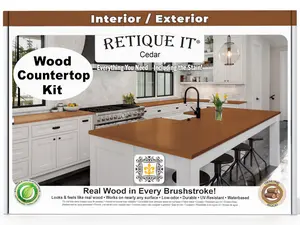 Countertop Kit - Kitchen Island - Cedar