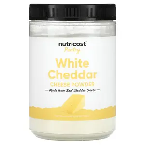 Nutricost Pantry,  White Cheddar Cheese Powder, 40.5 oz (1,134 g)
