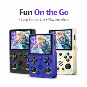RG36 PRO Retro Handheld Console, 3.5" IPS Screen, Linux System, Multi-Color Portable Gaming Device