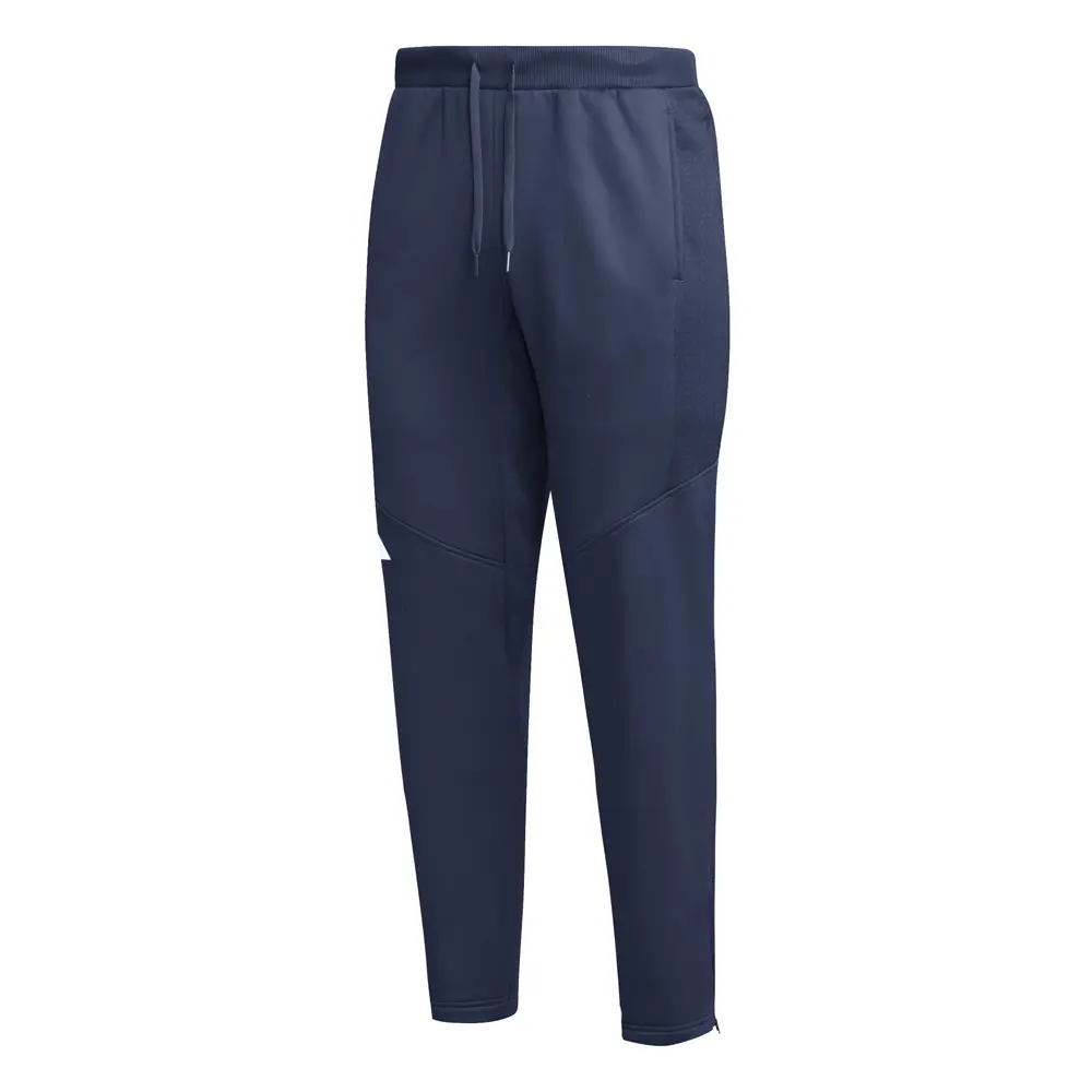 adidas Mens Travel Tapered Aeroready Joggers Casual Drawstring - Blue