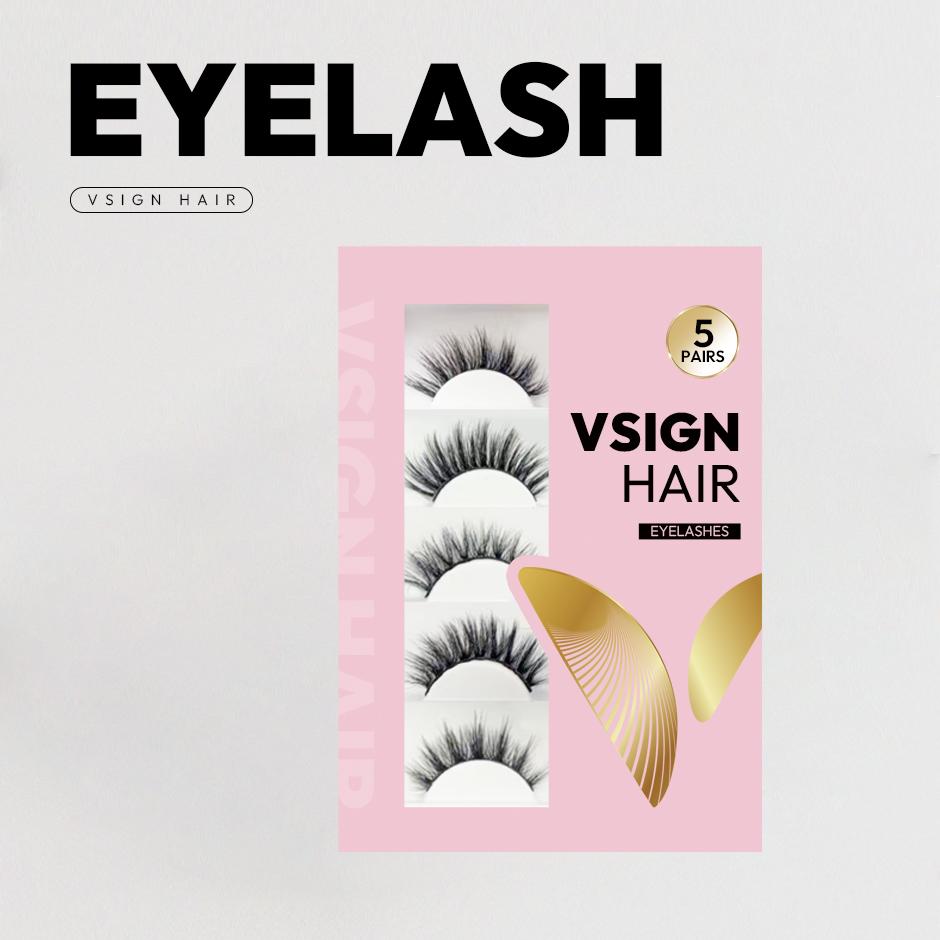 VSIGN 5 Pairs of Luxurious Gifts With Wig 3D Mink Fur Beautifully Crafted and High-quality Available in Voluminous Styles Suitable for Various Makeup VSIGN 5 Pairs of Luxurious Gifts With Wig 3D Mink Fur Beautifully Crafted and High-quality Available in Voluminous Styles Suitable for Various Makeup