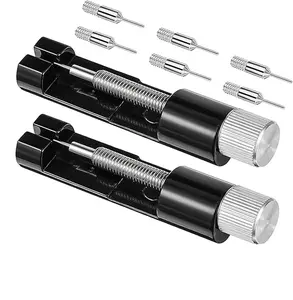 VAYWET 2 Pack / 1 Pack Professional Watch Repair Tool Kit - Watch Link Band Pin Remover - Repair Toolkit for Watch Band Adjustment & Bracelet Sizing for Bracelet Adjustment for Sizing Strap, Watch Band Adjustment Tool Kit with Extra Replacement Pins