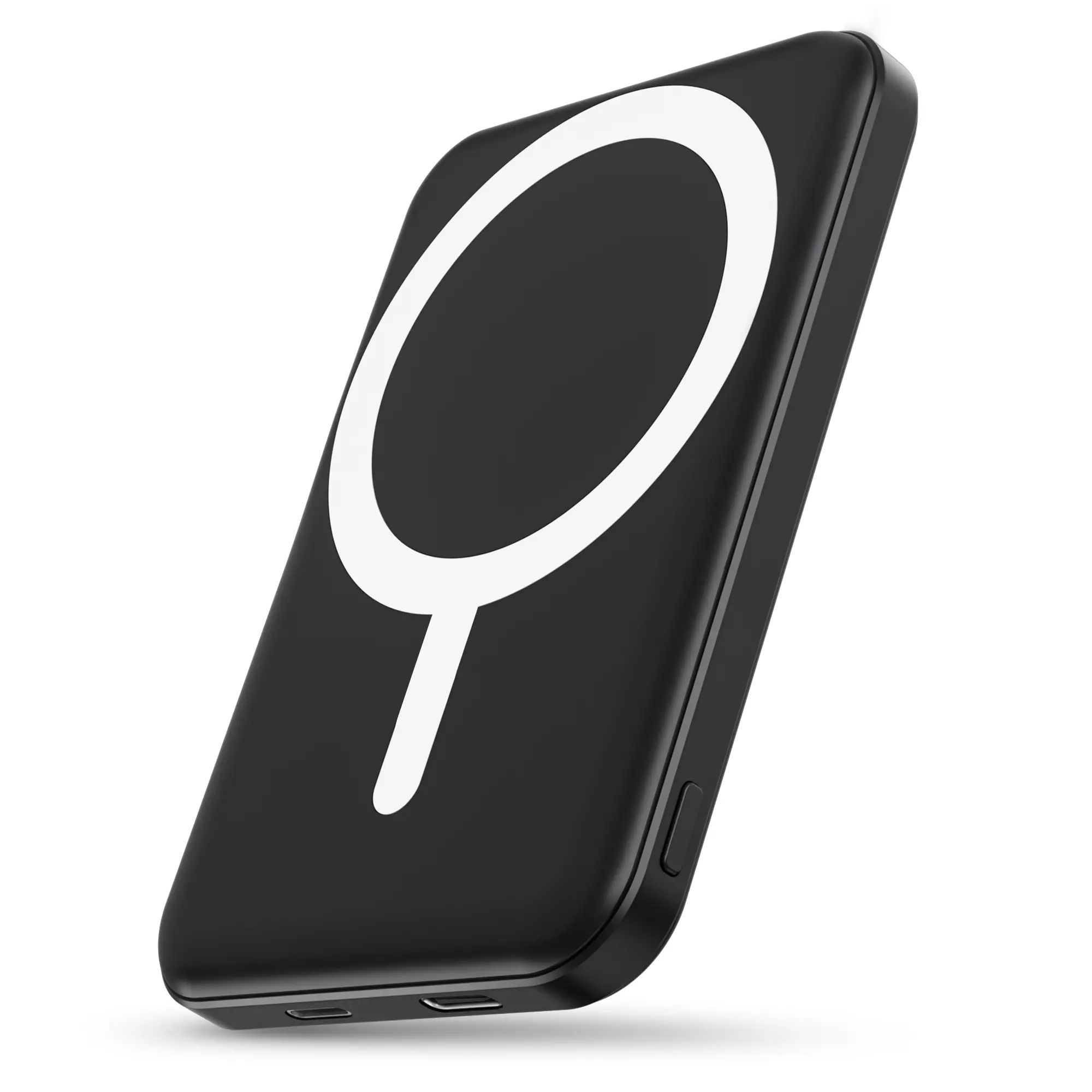 Podoru Wireless Portable Charger, 5000mAh Compact Silicone Magnetic Wireless Chargeable Power Bank, Fast-Charging Mobile Device Accessory with Cable for iPhone 17/16/15/14/13/12 All Series, Accessories, Smartphone,back to school tiktokshopbacktoschool