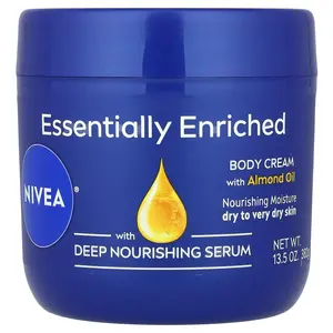 Nivea Essentially Enriched, Body Cream with Almond Oil, 13.5 oz (382 g)