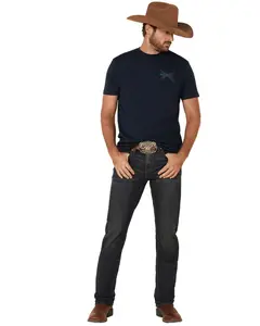 Cody James Men's Barn Sour Wash Jackson Slim Straight Stretch Denim Jeans - Cjfa20j43-Dkw