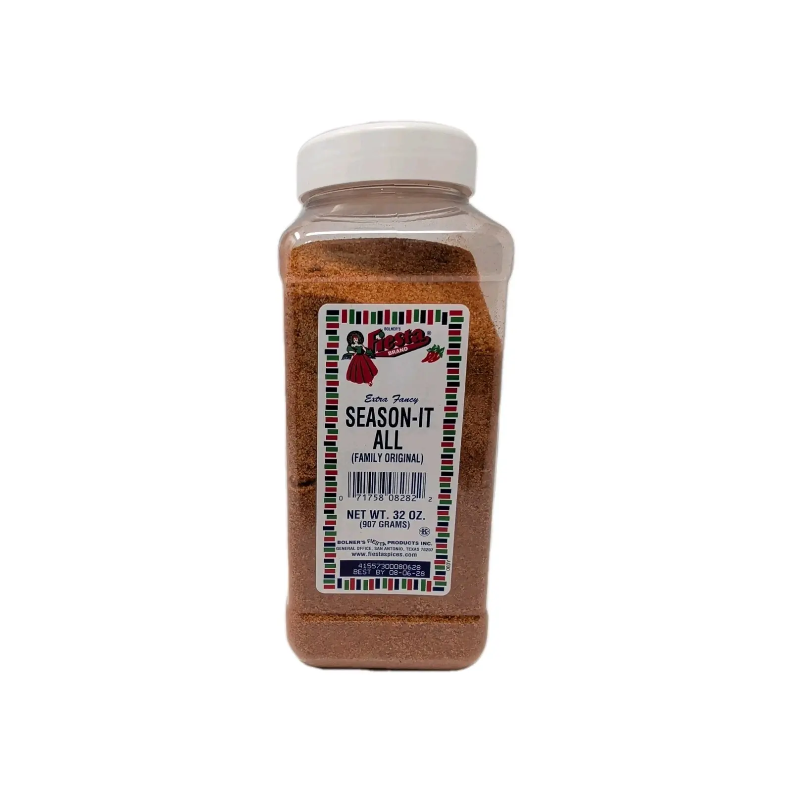 Bolner's Fiesta Season-It-All Family Original 32 Ounce Plastic Container Spice Flavor Cuisine Herbs