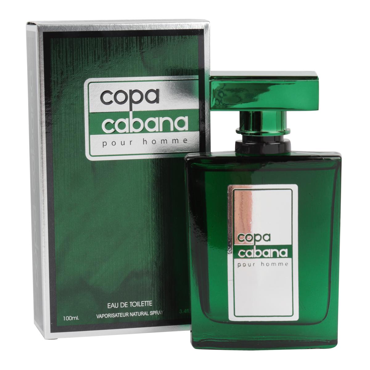 Copa Cabana Pour Homme Eau De Toilette Natural Spray Cologne for Men 100ml/3.4fl.oz. - Fragrance for Men