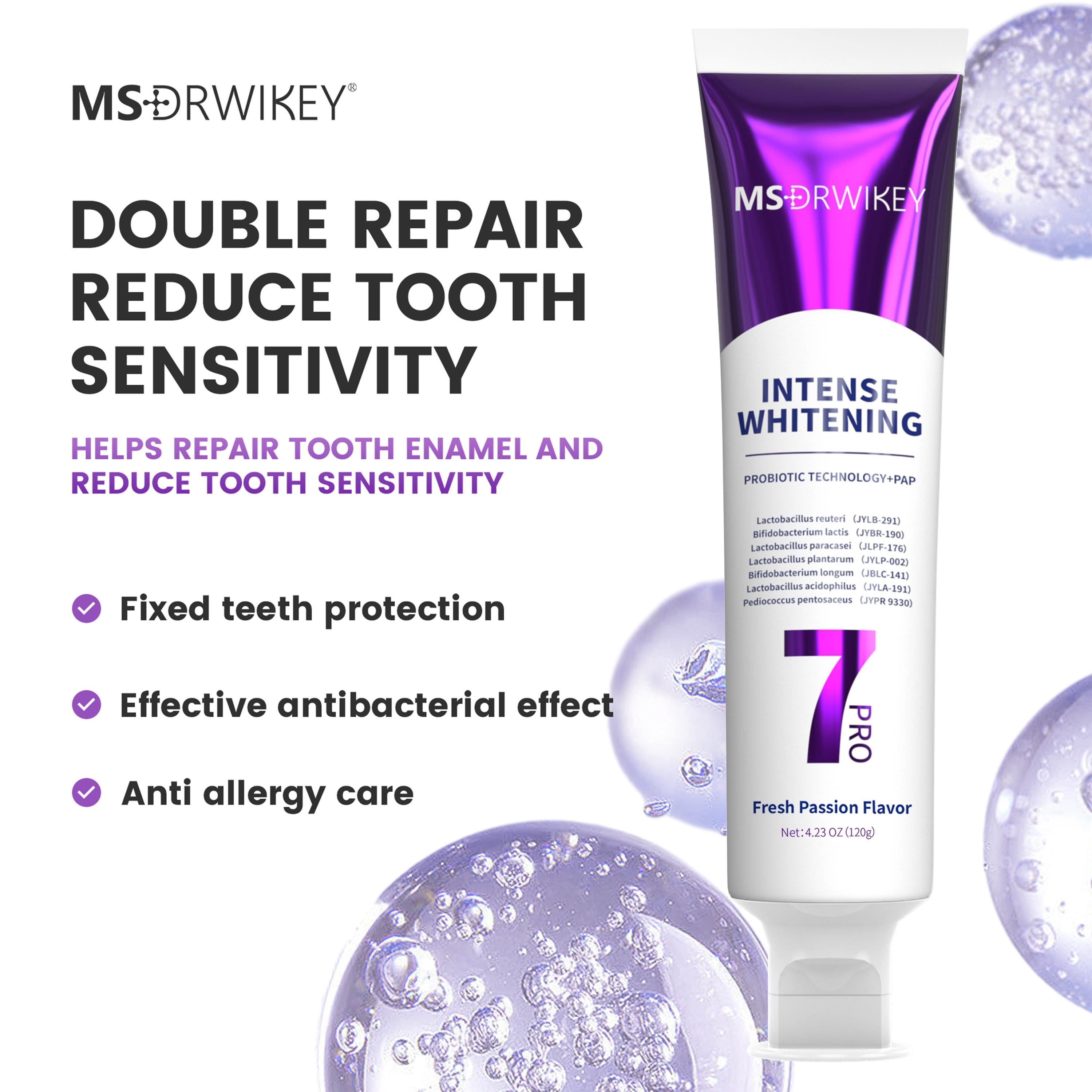 【MSDRWIKEY】New 7-Pro Intensive Toothpaste + CEELIKE 7.5% Nano-Hydroxyapatite Toothpaste - 2-Tube Oral Care Set 【MSDRWIKEY】New 7-Pro Intensive Toothpaste + CEELIKE 7.5% Nano-Hydroxyapatite Toothpaste - 2-Tube Oral Care Set