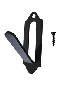 European Skull Mount Replacement Hook – Steel Wall Hanger (Hook Only)