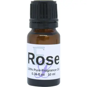 Rose Fragrance Oil, 10 ml Premium, Long Lasting Diffuser Oils, Aromatherapy