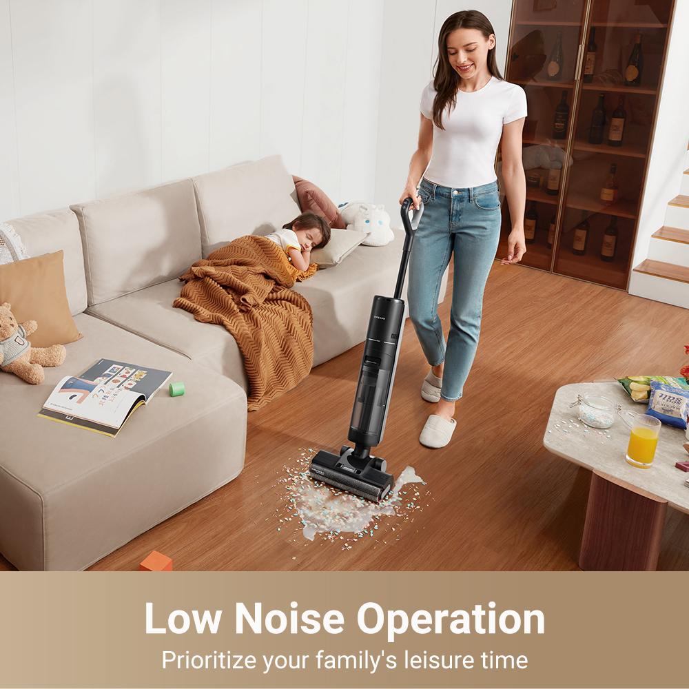 DREAME G10 Pro Elite Wet Dry Vacuum Cleaner, Cordless Vacuum Mop All in One with Auto Self-Cleaning, Up to 30 Mins Runtime, Cordless Floor Cleaner Machine for Hard Floors, Edge Cleaning Wet Dry Vacuum