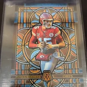 Panini 2025 Mosaic Stained Glass Oversized Patrick Mahomes II #13 JUMBO Chiefs Trading Card