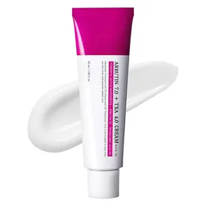 7% Arbutin +4% Tranexamic Acid Cream 70,000ppm Arbutin & 40,000ppm TXA with Niacinamide &Glutathione for Dark Spots Freckles Blemishes & Pigmentation 50ml