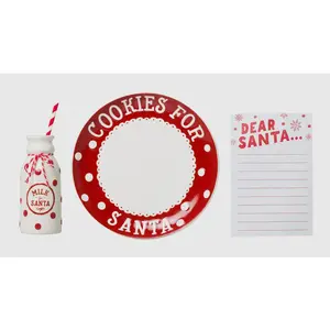 Christmas: Santa’s Milk, Plate, Letter