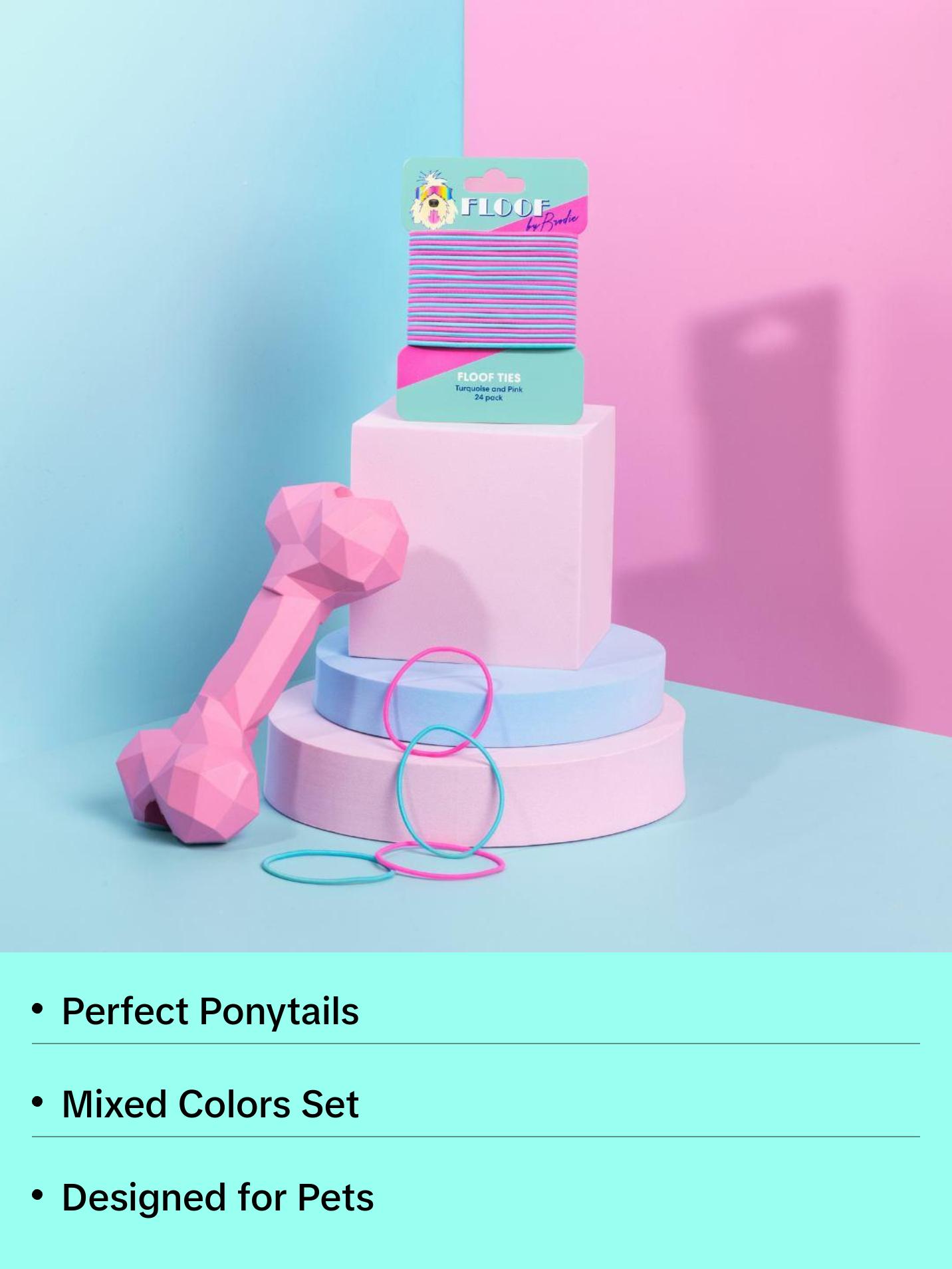 Floof Ties - Hair Ties for Dogs with Long Hair