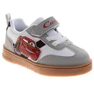 Cars Lightning McQueen Sneakers Boys Race Car Graphics Athletic Running Hook and Loop High Performance (Toddler / Little Kid)