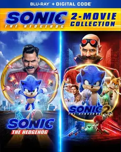 Sonic the Hedgehog: 2-Movie Collection  [BLU-RAY MOVIE] 2 Pack, Ac-3/Dolby Digital, Dolby, Dubbed, Subtitled, Widescreen