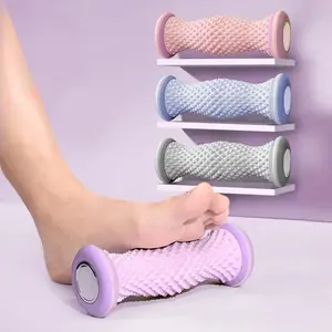 Plantar Massage Roller - Textured Surface PVC Foot Stimulator for Plantar Relief & Yoga Balance | Home Exercise Equipment, Home Recovery Essential & Parent's Spa Gift