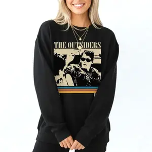 The Outsiders Movie Shirt, Vintage Tee EMA KU4 Casual Graphic Design Casual Chic Minimalist