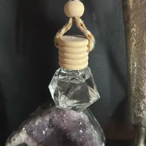 Glass Car Diffusers Drive in Divine Vibes