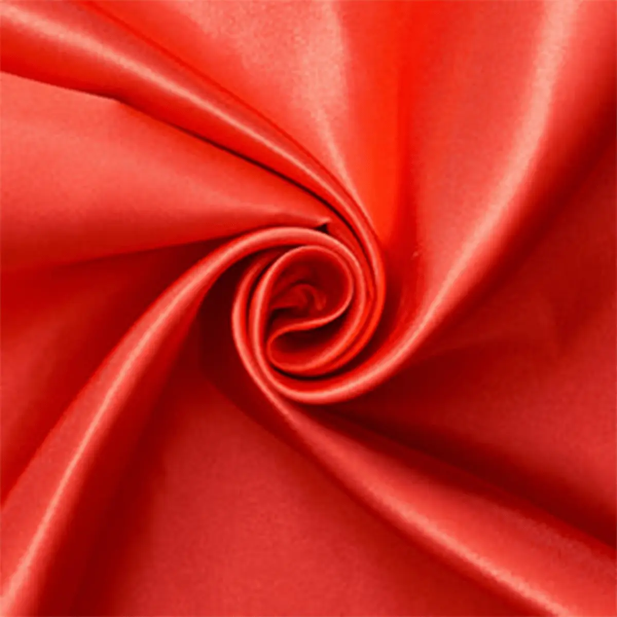Famenco Red Charmeuse Satin, 100% Poly, |Fashion Fabric