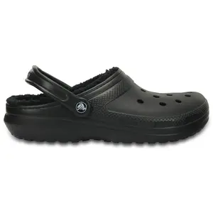 Crocs Men's and Women's Slippers - Classic Lined Clogs, Indoor House Shoes