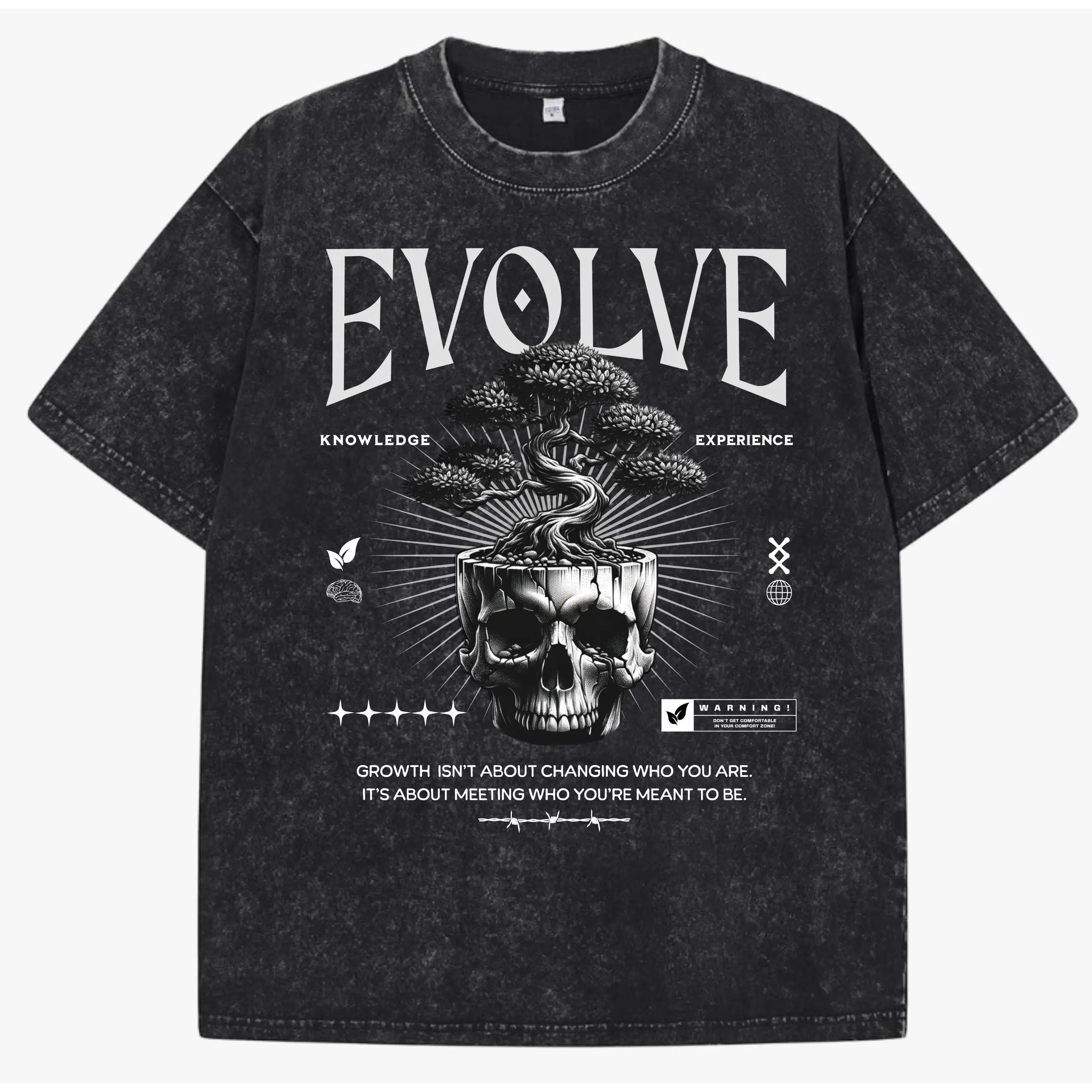 Evolve Vintage Washed Graphic T-shirt