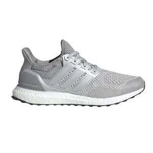 adidas Mens Ultraboost Ultra Boost Silver Metallic Lace Up Sneakers Shoes Casual - Grey