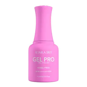 Kiara Sky Gel Pro - All The Hype HEMA-Free + TPO Free Nail Gel Polish | Intense Pigmentation, Long-Lasting Wear | Finish: Cream 15ml