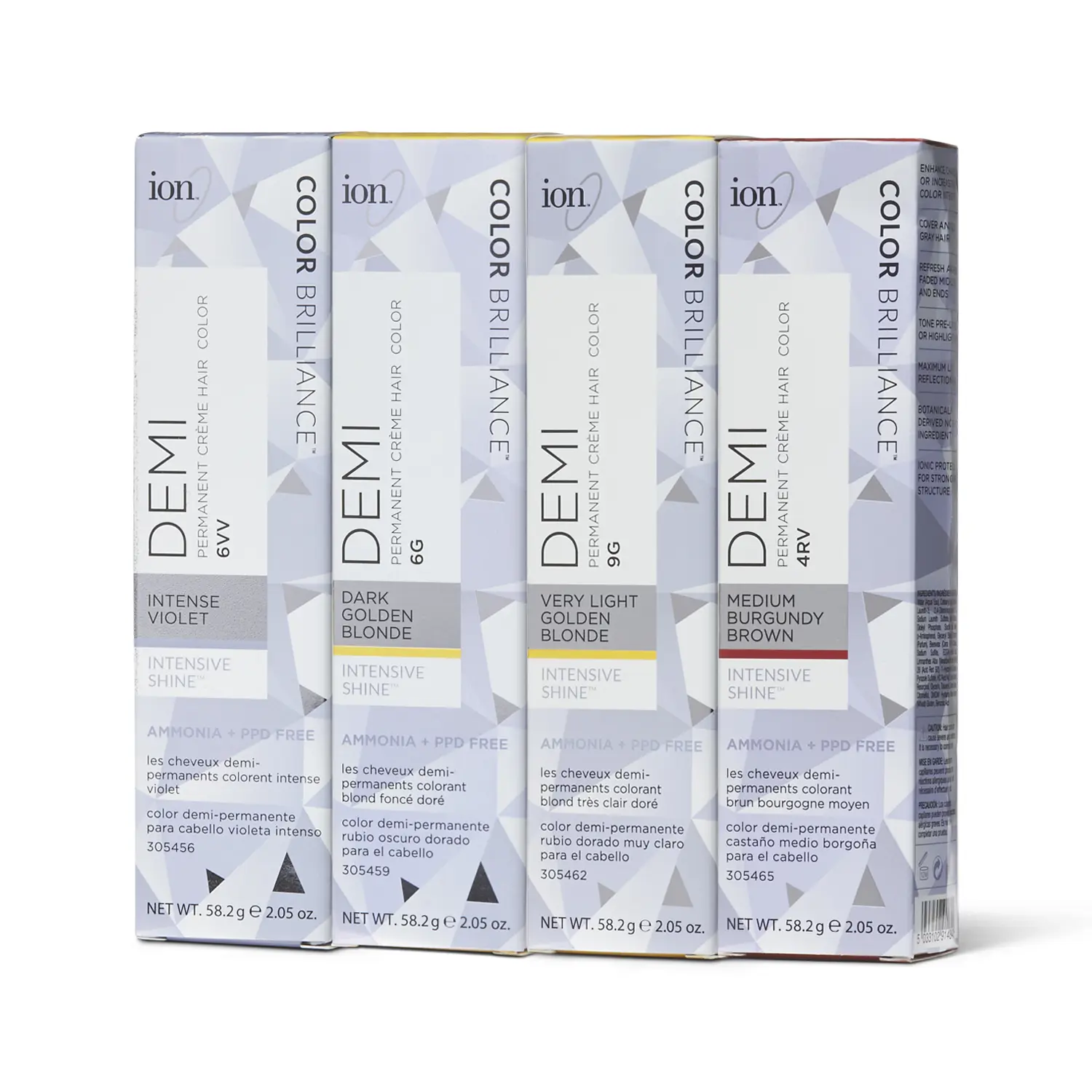 Ion Intensive Shine Demi Permanent Crème Hair Color