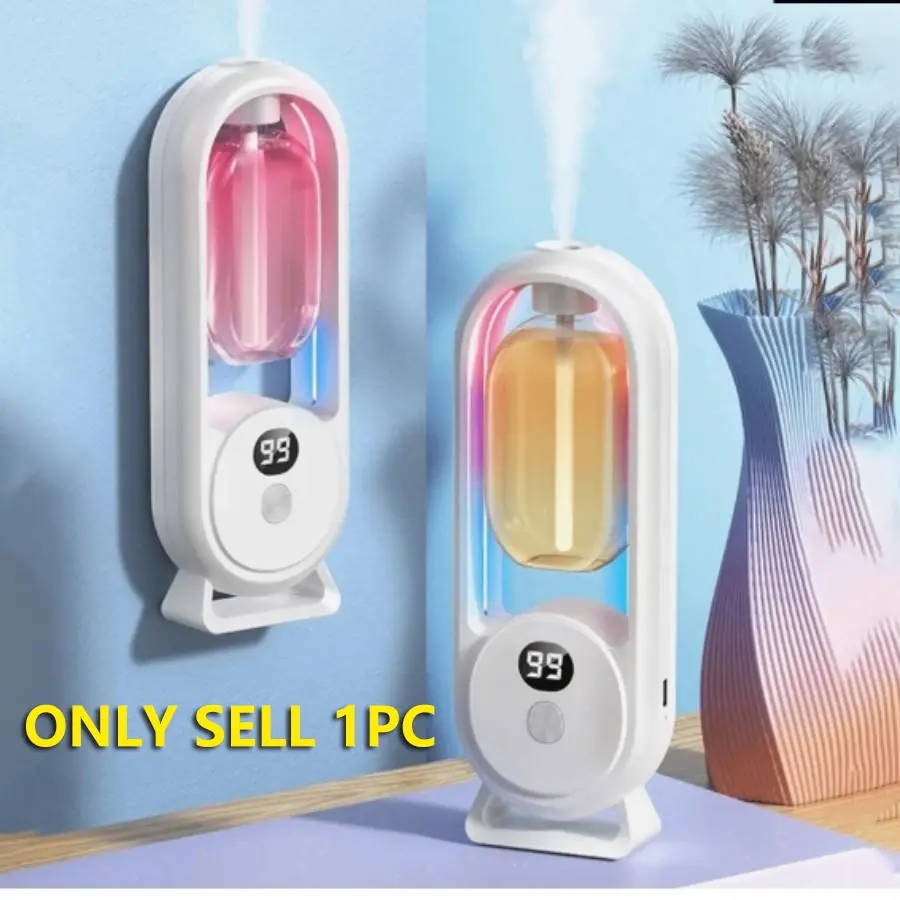 Aromatherapy Diffuser Humidifier For Home Automatic Spray Machine, Fragrance Machine, Home & Hotel Use, Bedroom Bathroom Essential Oil Sprayer, Includes 1 Bottle, Usb Powered Humidifier, Scent Humidifier, Diffusers Humidifiers