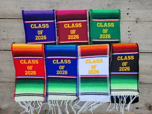 Mexican Graduation Stole, Sarape Stole, Class of 2026 Stole