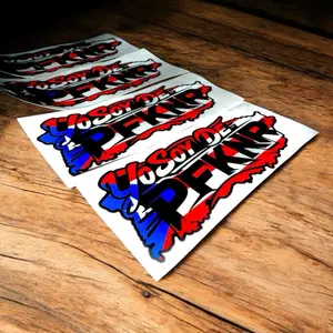 Yo soy de PfknR (New Design / con mapa) - Car Sticker (Waterproof)