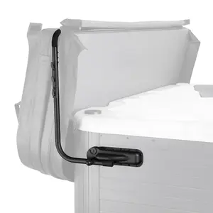 【FathersDayGift】VEVOR Hot Tub Cover Lift, Spa Cover Lift, Height 31.5" - 41.3" Width 69" - 100.5" Adjustable, Installed on Both Sides at the Top, Suitable for Various Sizes of Rectangular Bathtubs, Hot Tubs, Spa Round Aluminium