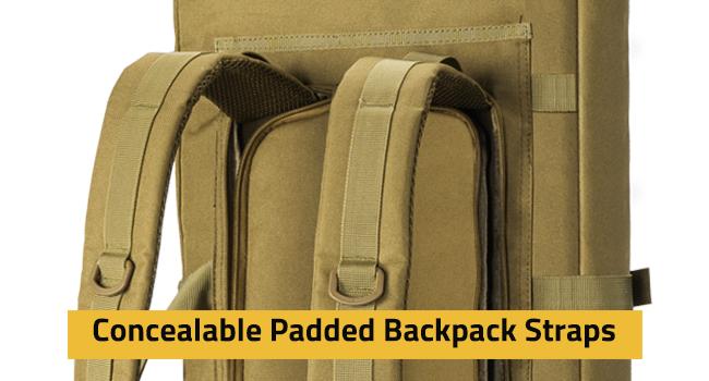 [Spring Savings] CV Sport Long Soft Tactical Range Case | 2-Way Carry (Backpack/Handheld) + Molle System | Hunting/Camping Essential️‍️‍