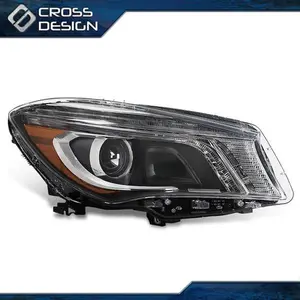 CROSSDESIGN Fit For 2014-2016 Mercedes-Benz CLA45 AMG CLA250 Xenon Headlight Right Passenger