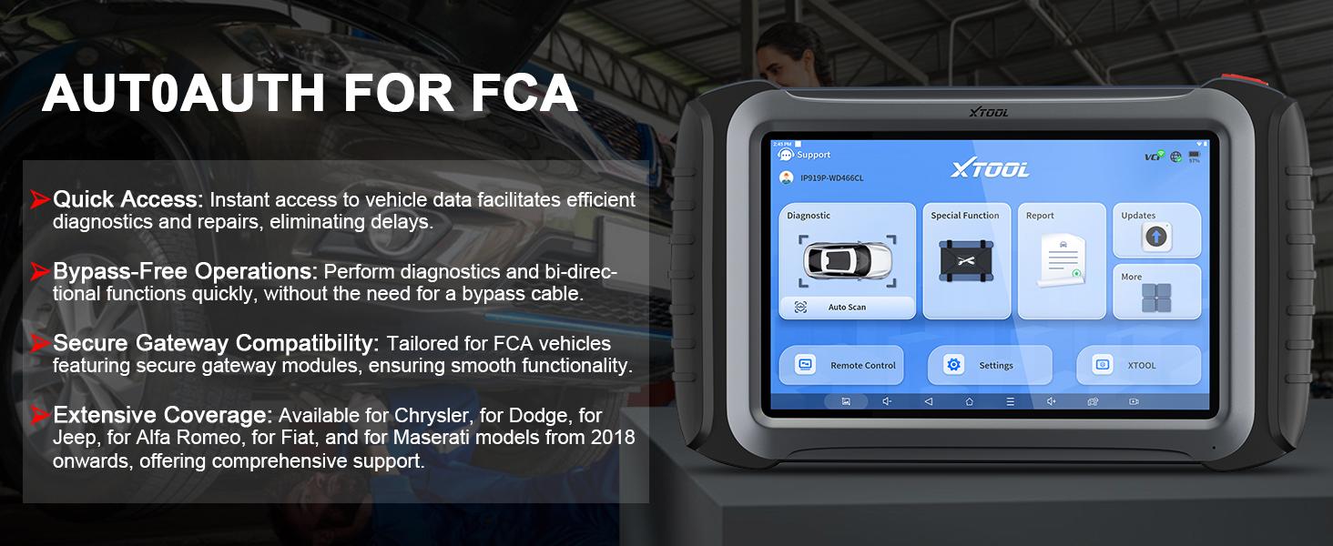 XTOOL IP919 PRO OBD2 Scanner Full System Diagnostics, Topology Mapping, ECU Coding, 42+ Resets, with DoIP/CAN FD/AutoAuth Support XTOOL IP919 PRO OBD2 Scanner Full System Diagnostics, Topology Mapping, ECU Coding, 42+ Resets, with DoIP/CAN FD/AutoAuth Support