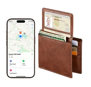 ESR Geo Wallet with Find My, RFID Blocking, Wallet for Men, Wallet Tracker(iOS 14.5 Above Only), Holds 9 Cards and 15 Bills, Replacement for AirTag Wallet, Slim Bifold Card Holder