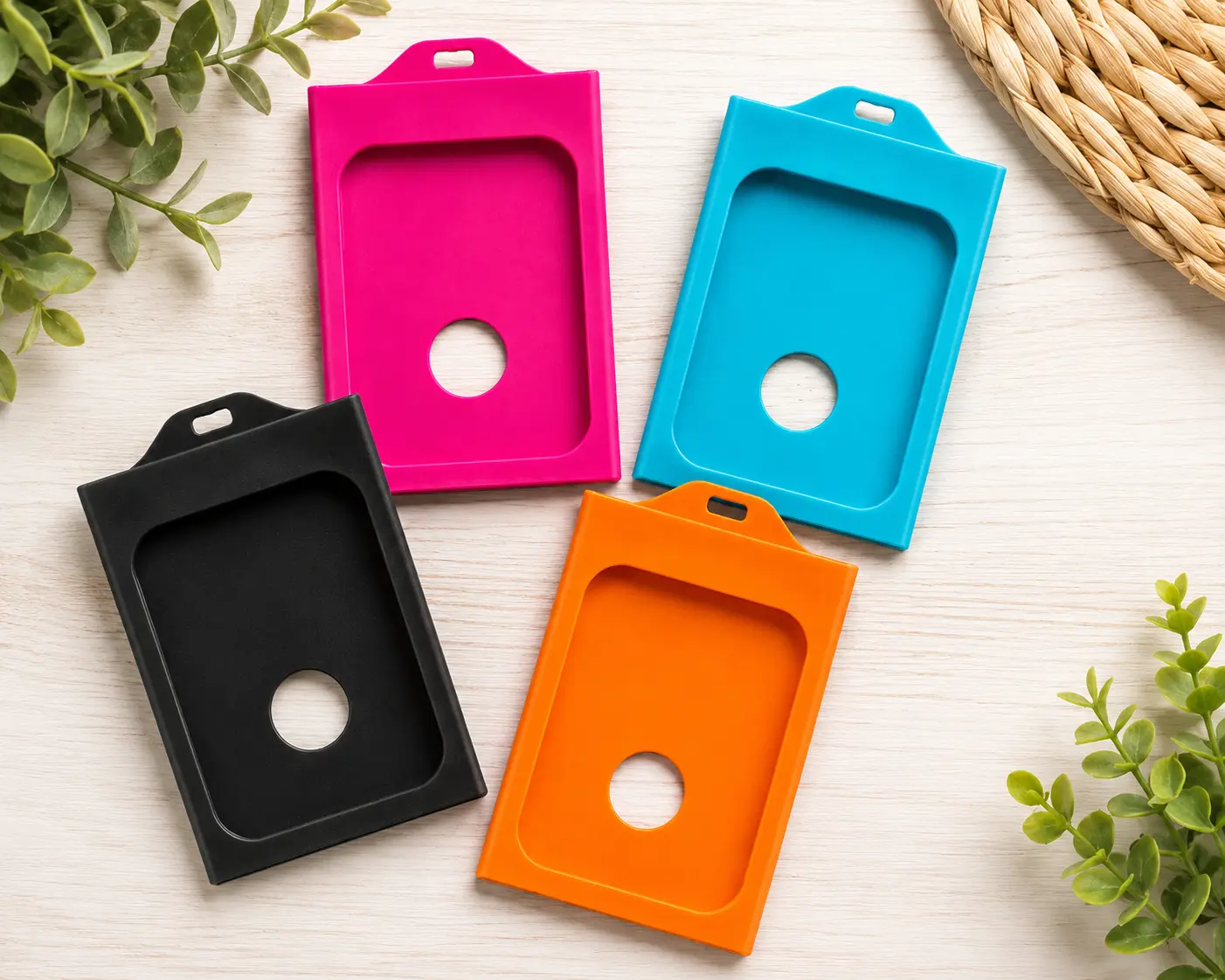 3D Printed Centegix Badge Holder - ID Card Holder for School Staff, Multiple Colors Office Identification Supplies, Id Card Holders