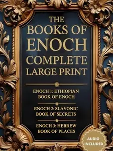 The Books of Enoch Complete: Large Print Edition (Annotated and Illustrated). The Full Collection with Enoch 1, 2, 3 and Audio