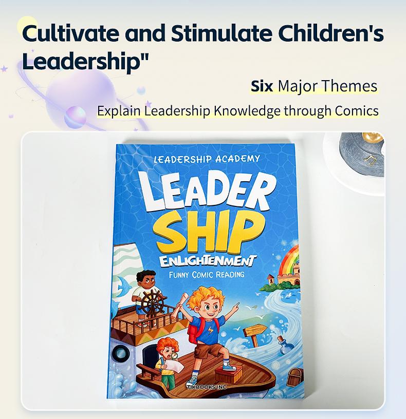 【TIKBOOKS】-S Comic Children's Leadership Cultivates and stimulates children's communication and comprehension skills to guide children to be better